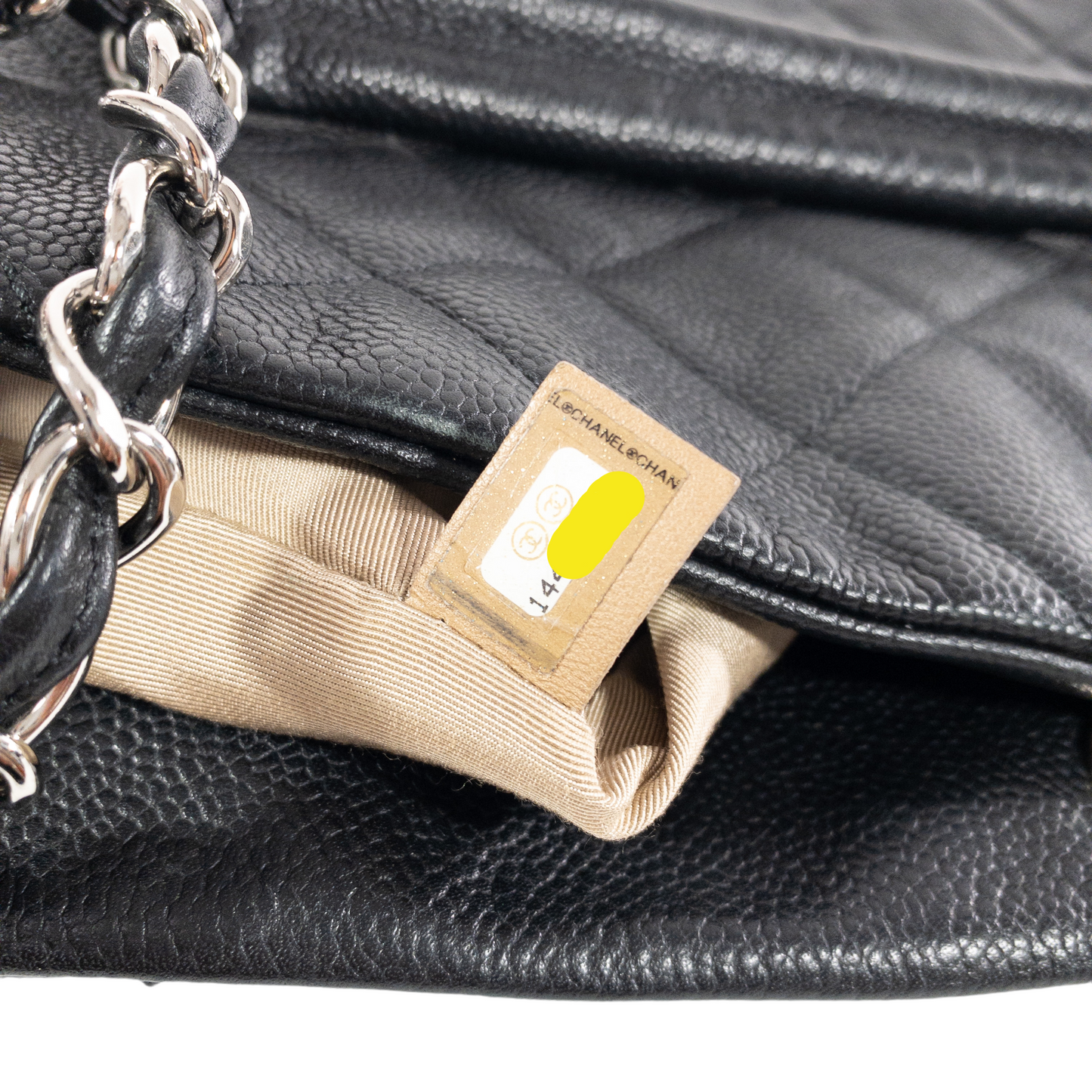 Chanel Black Caviar Expandable Timeless Shoulder Hobo