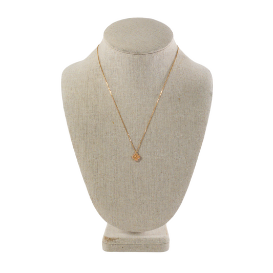 Van Cleef & Arpels Sweet Alhambra Pink Gold Necklace