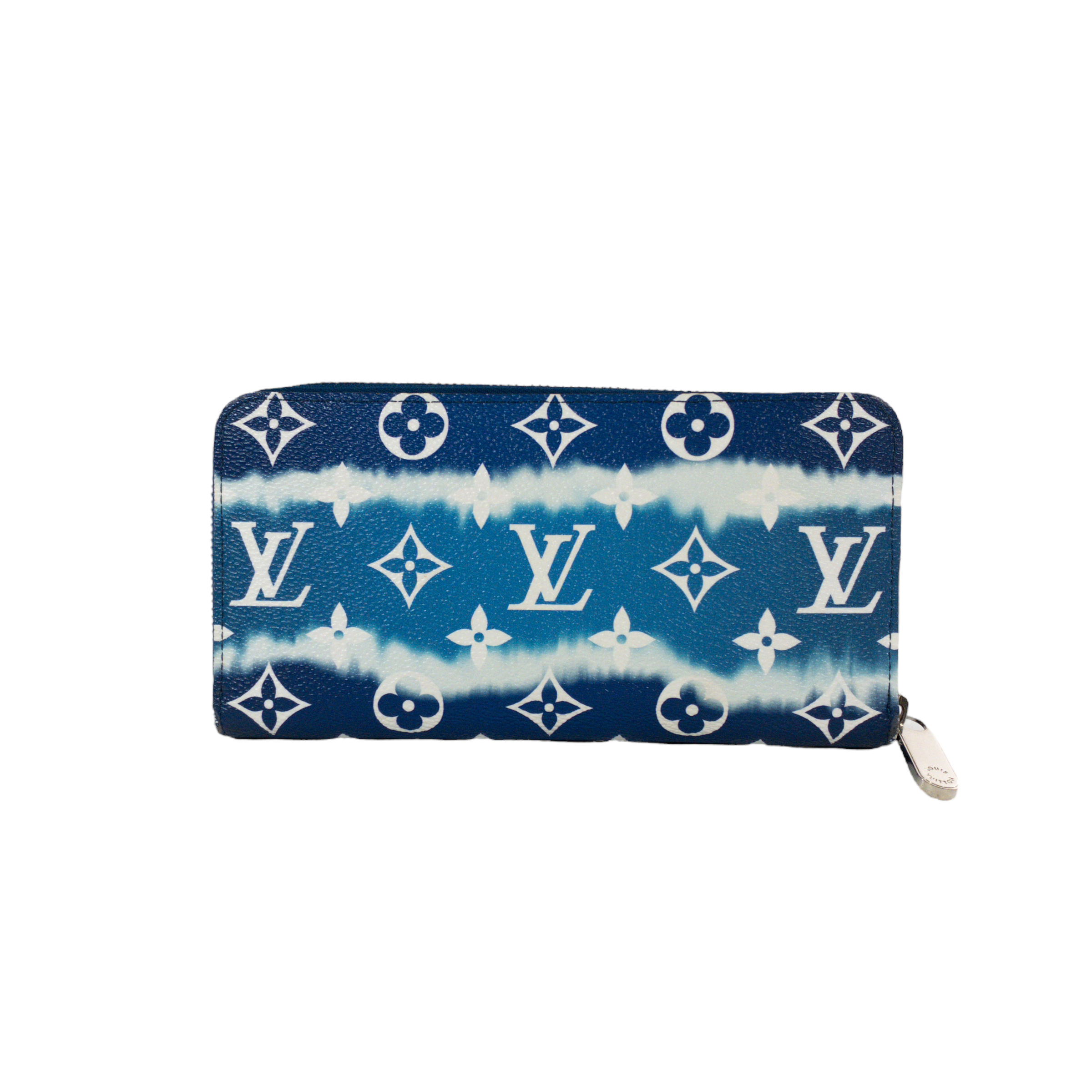 Louis Vuitton Blue Escale Giant Monogram Zippy Wallet