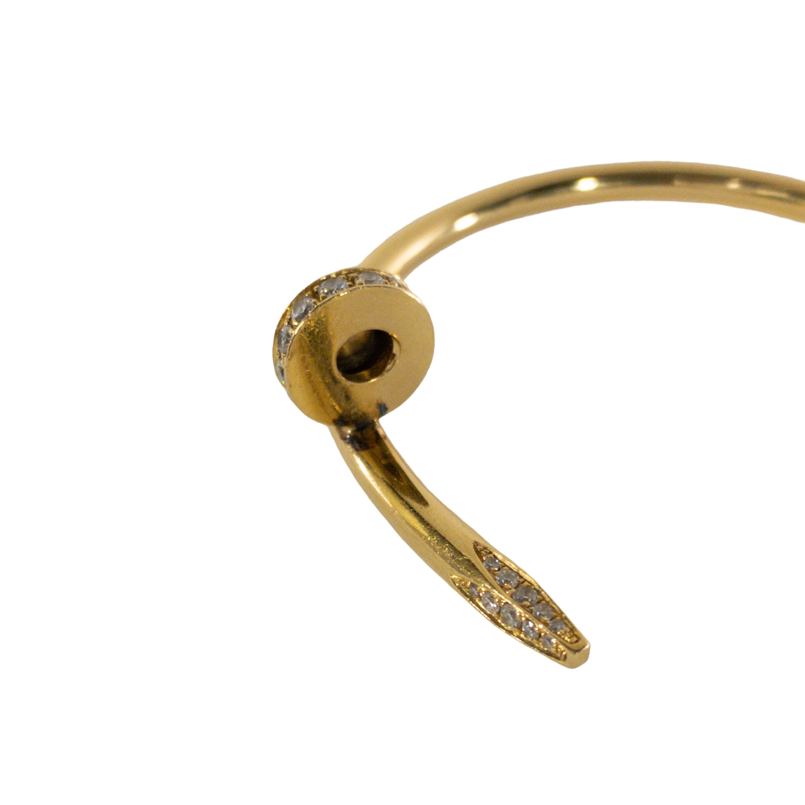 Cartier Yellow Gold Juste un Clou Diamond Bracelet