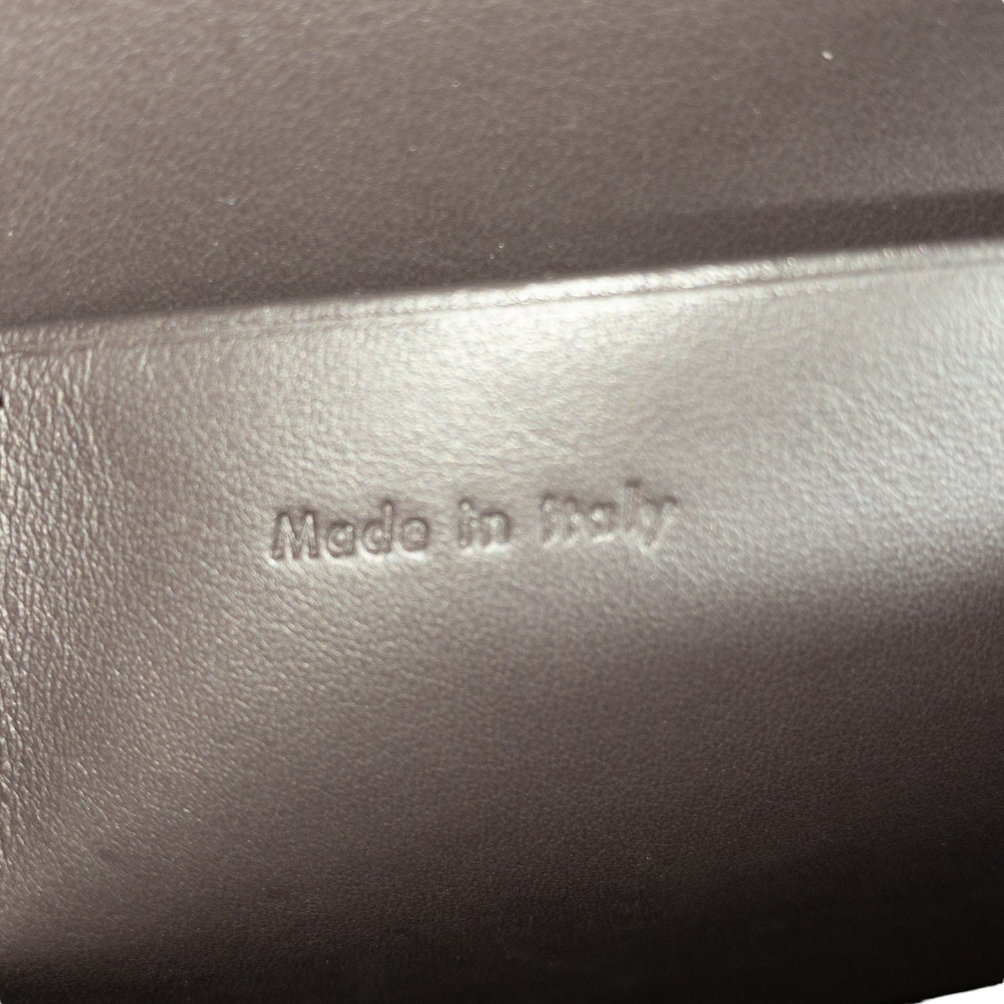 Celine Pink Gray Frame Chain Wallet