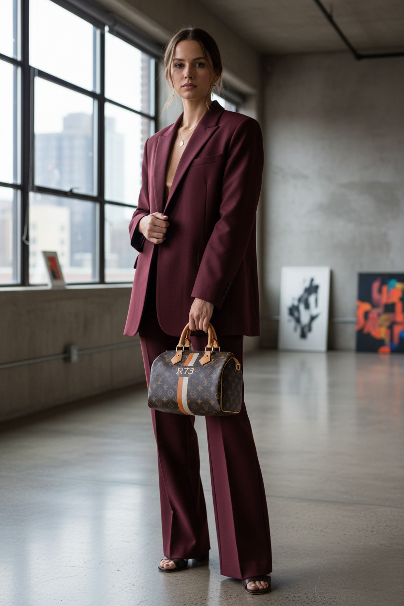 Louis Vuitton Bandouliere Monogram Speedy 25