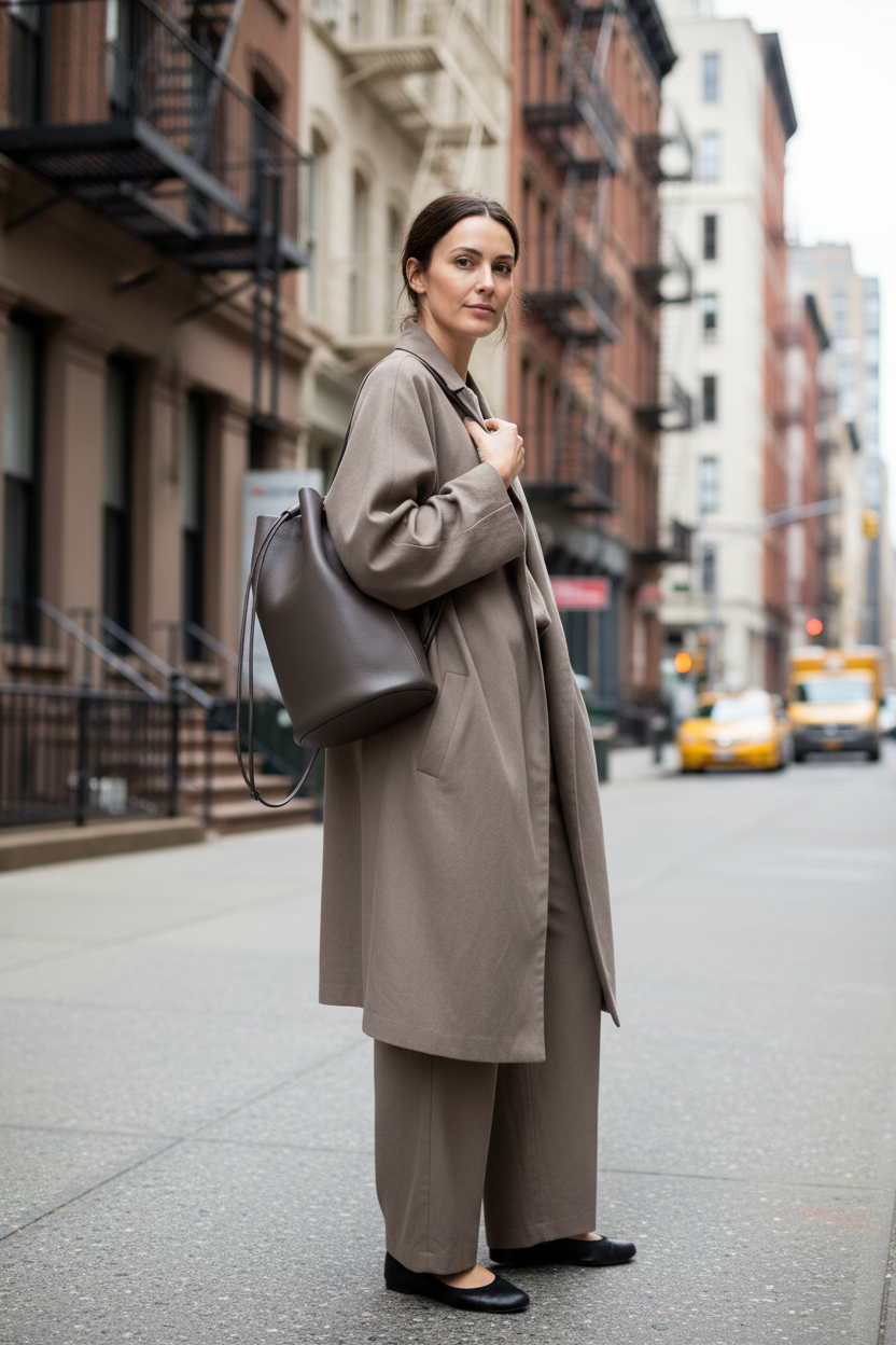 The Row Joe Dark Brown Backpack