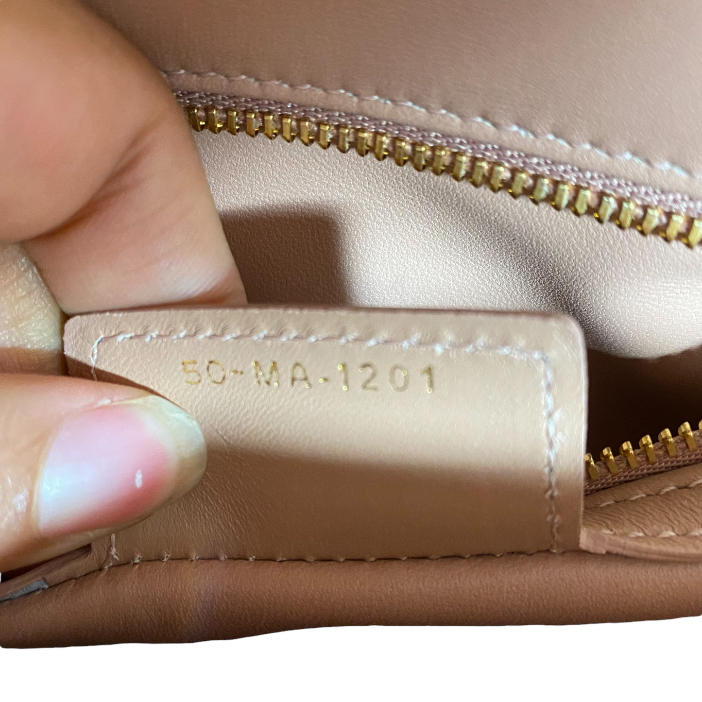 Dior Medium Caro Warm Taupe