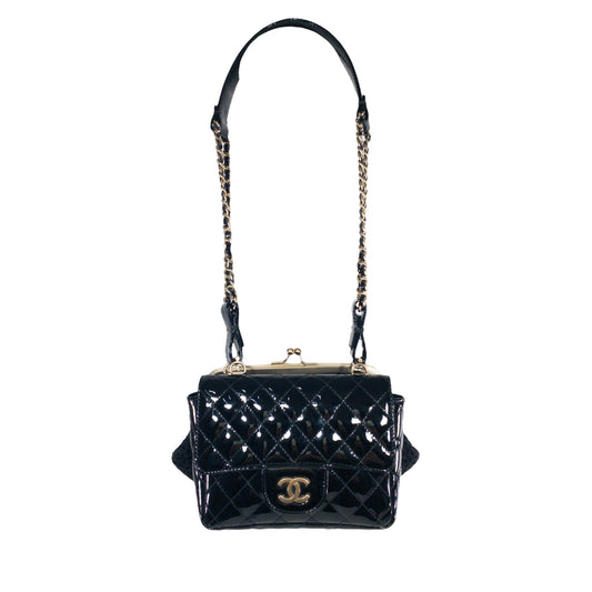 Chanel Twin Chain Evening Bag