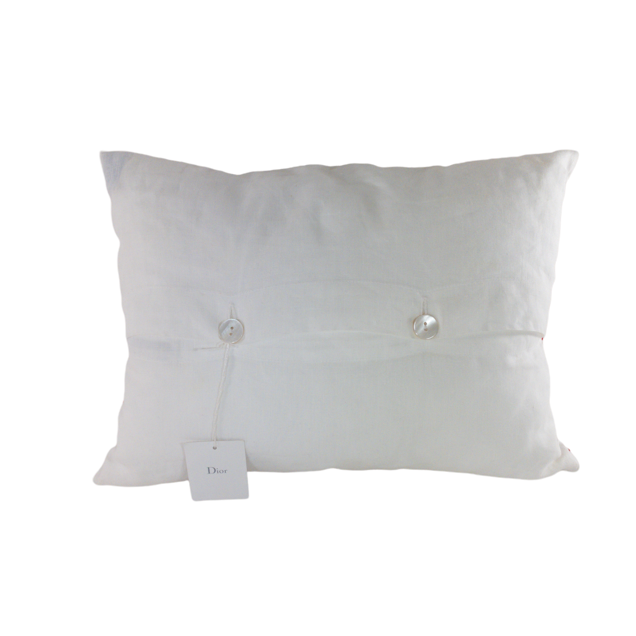 Dior Small Embroidered Pillow Set