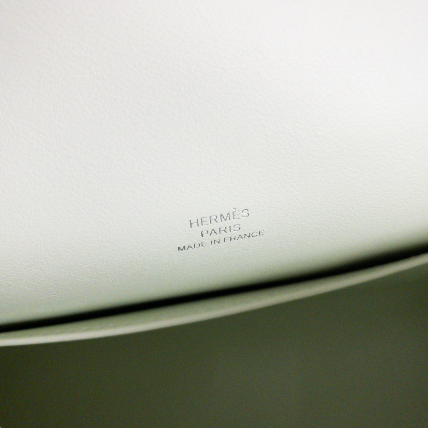 Hermes Kelly Pochette Vert Fizz PHW