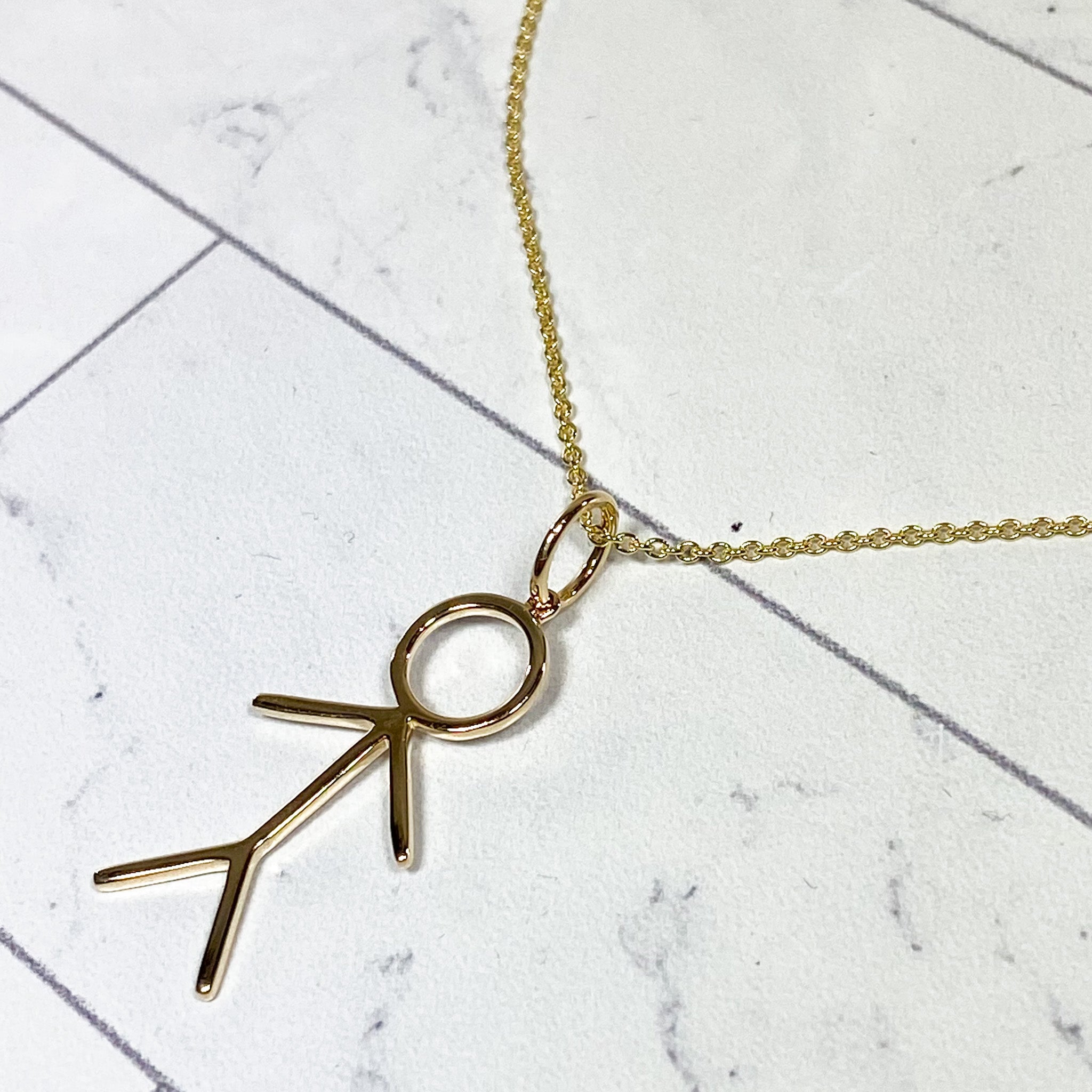 HONEY & FELLOW Necklaces Solid 14k Yellow Gold