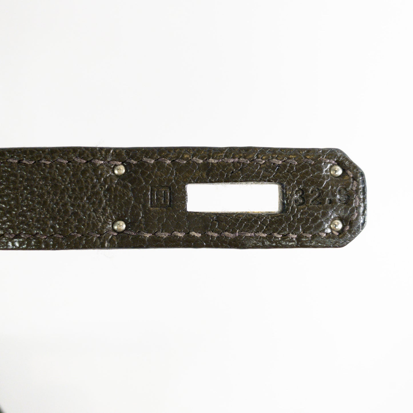 Hermes Kelly 32cm Green Chevre PHW