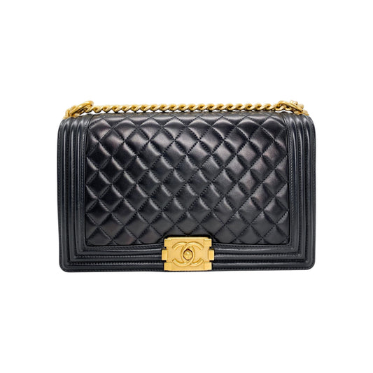 Chanel Black New Medium Boy Bag