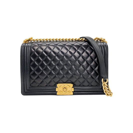 Chanel Black New Medium Boy Bag