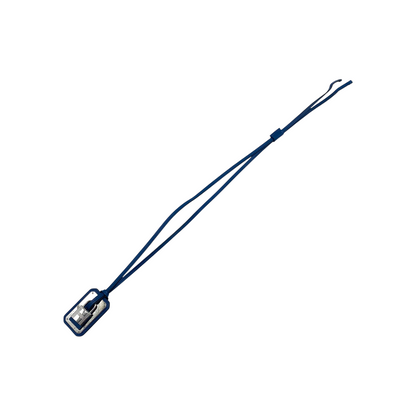 Hermes Navy O’Kelly Pendant Necklace