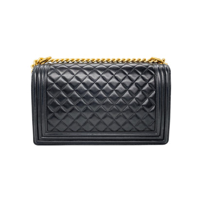 Chanel Black New Medium Boy Bag