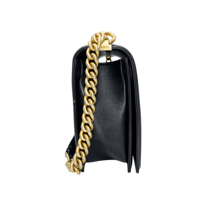 Chanel Black New Medium Boy Bag