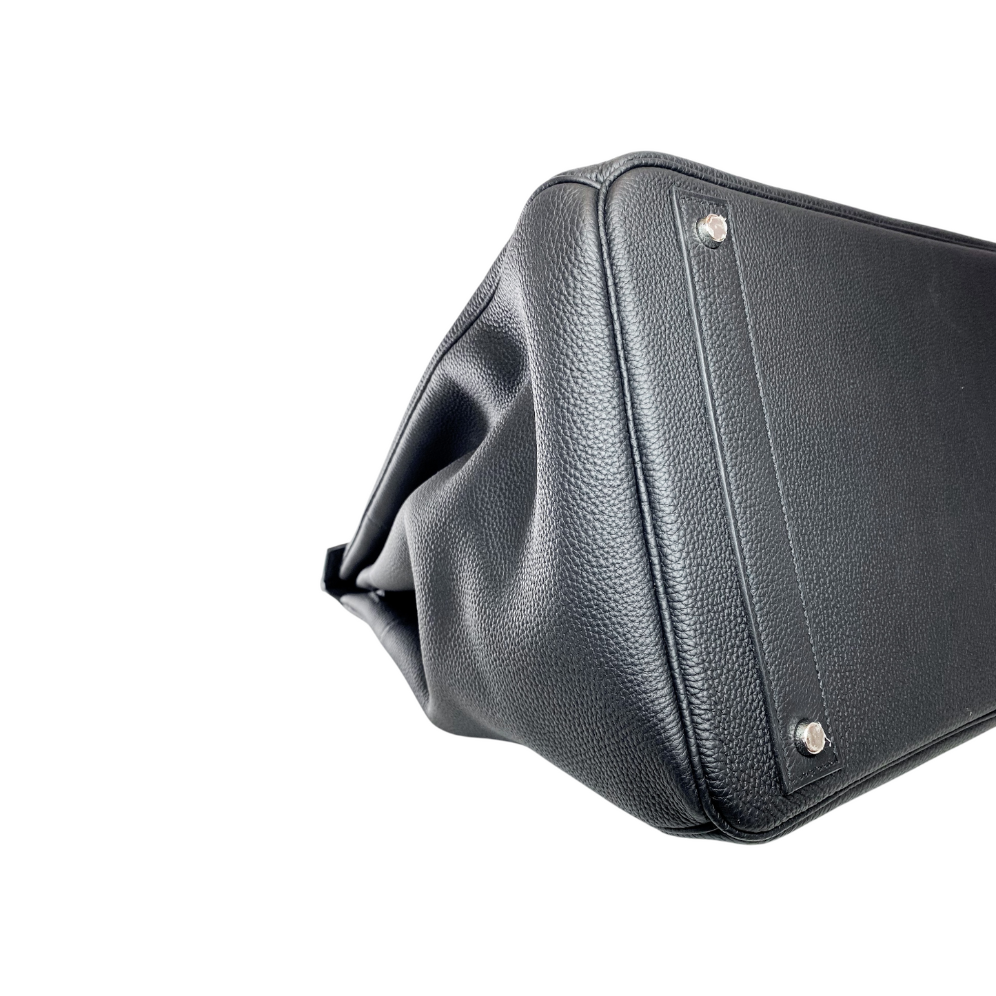 Hermes Birkin 40 HAC Black Togo Palladium Hardware