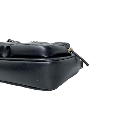 Chanel Black Camera Double Pocket Bag