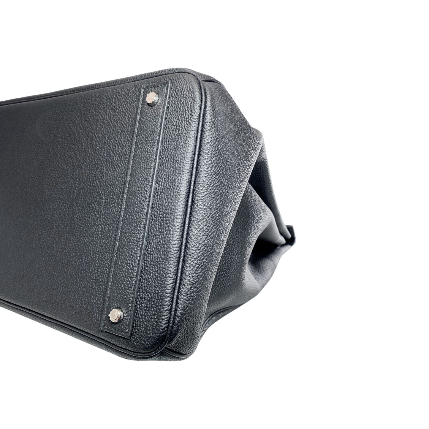 Hermes Birkin 40 HAC Black Togo Palladium Hardware