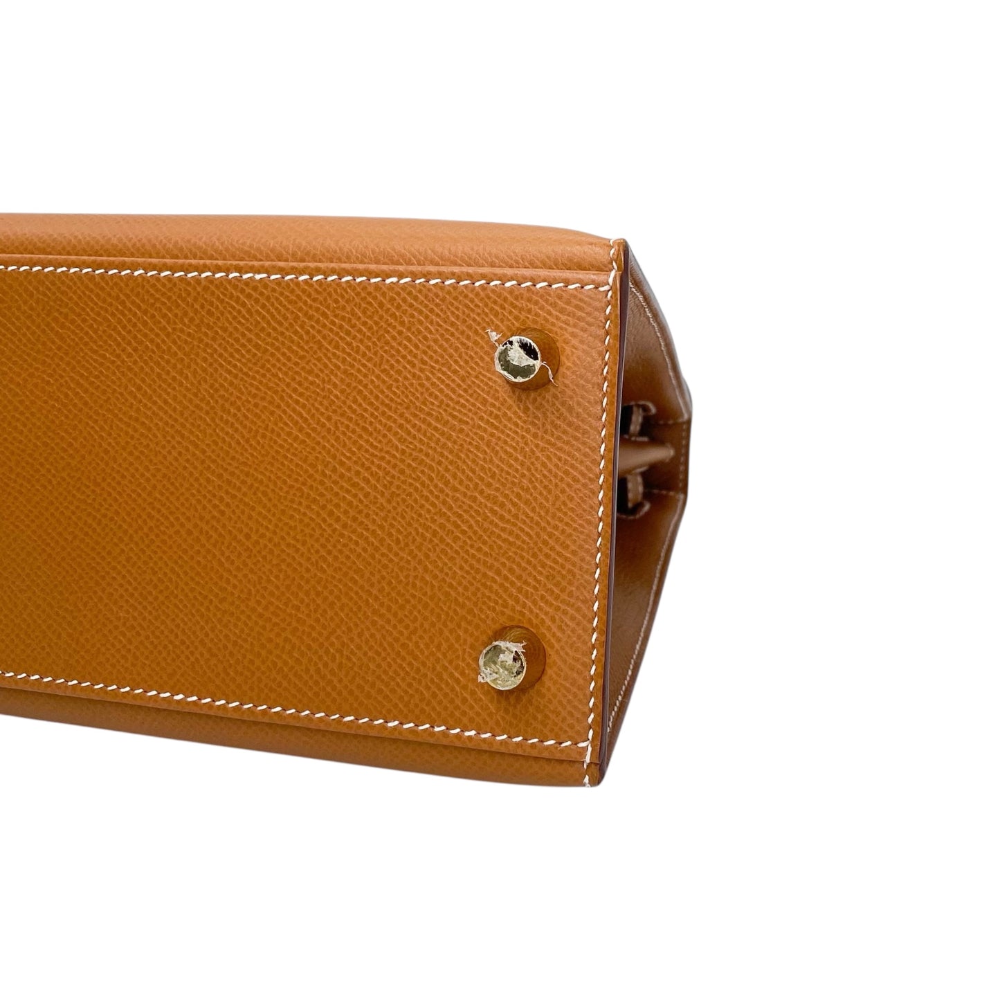 Hermes Kelly 25 Gold Epsom Gold Hardware