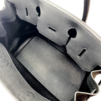 Hermes Birkin 40 HAC Black Togo Palladium Hardware