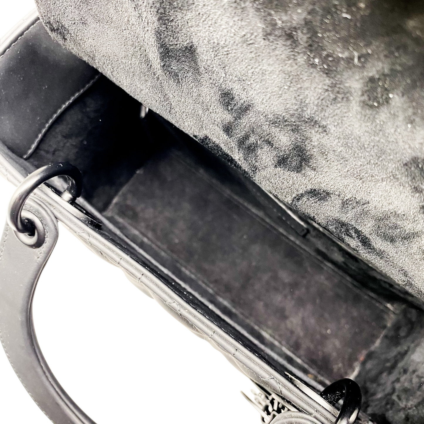 Dior Black Ultra Matte Medium Lady Dior