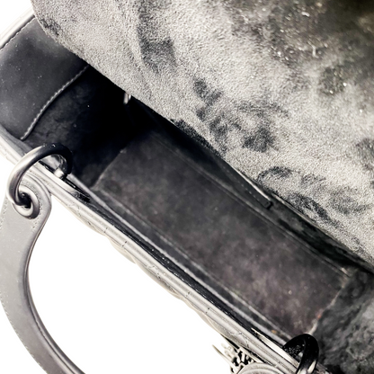 Dior Black Ultra Matte Medium Lady Dior