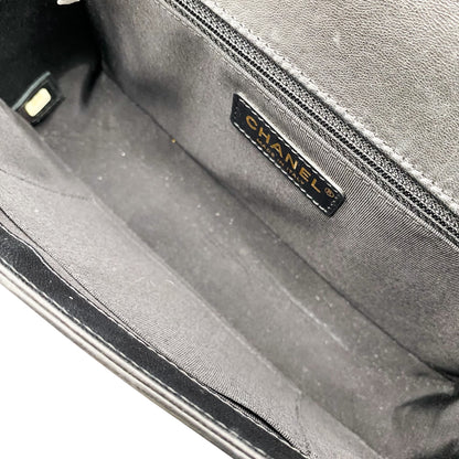 Chanel Black New Medium Boy Bag