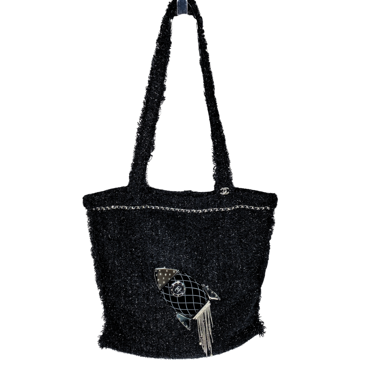 Chanel Rocket Metallic Shopping Tote