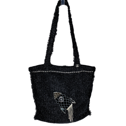 Chanel Rocket Metallic Shopping Tote