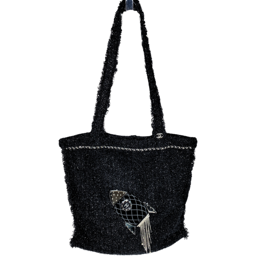 Chanel Rocket Metallic Shopping Tote