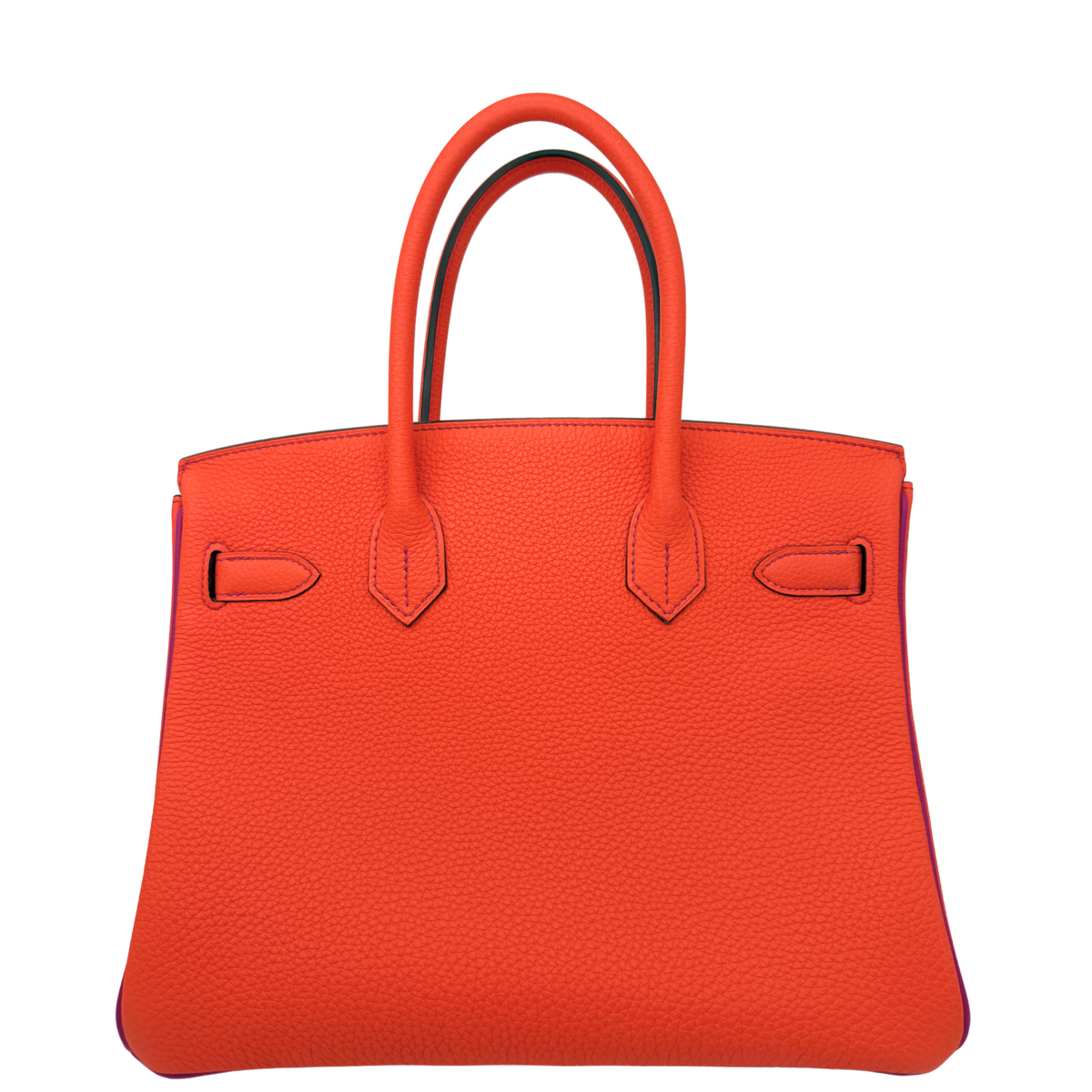 Hermes Birkin 30 HSS Orange Poppy/Anemone Togo Permabrass Hardware