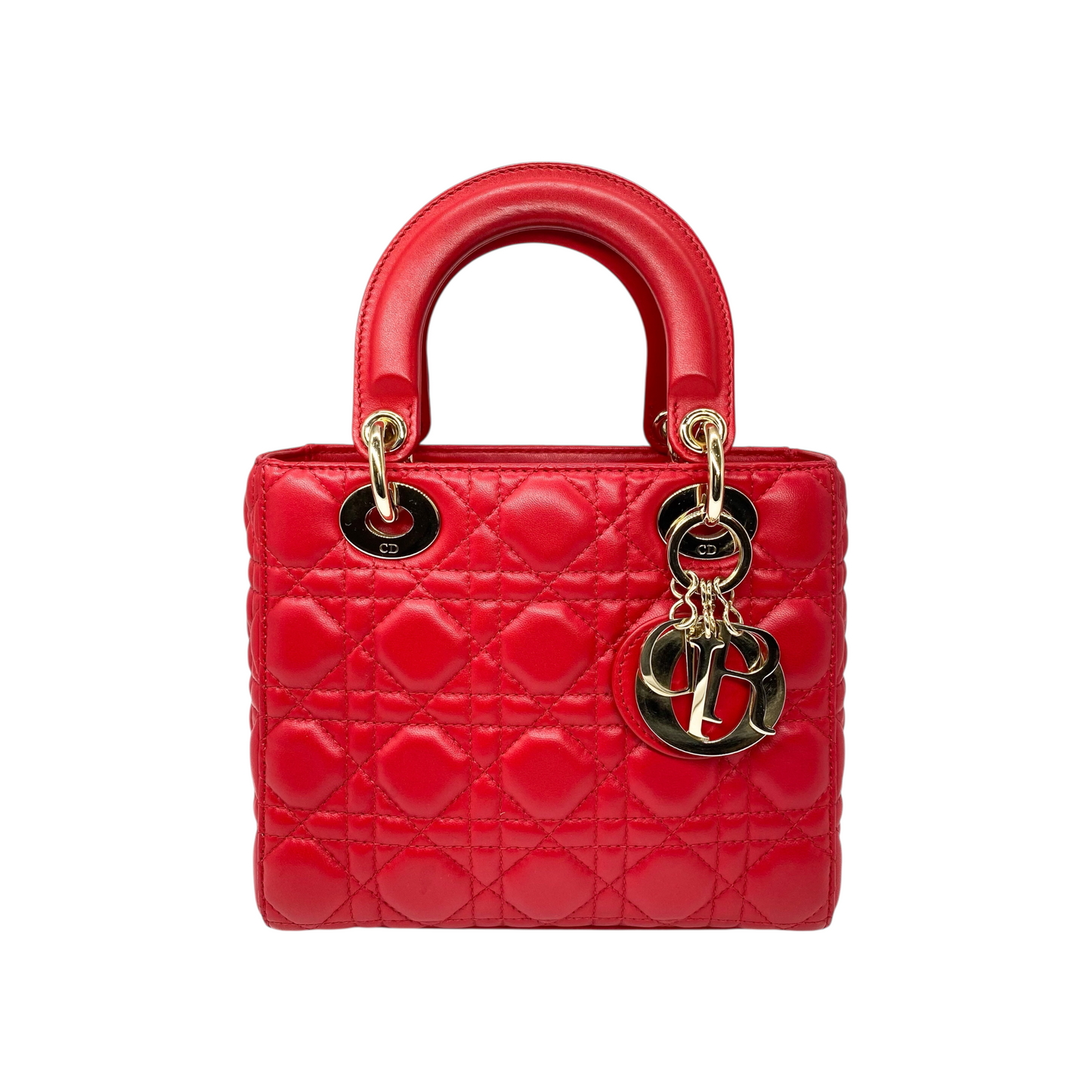 Dior Red Small My Lady Dior