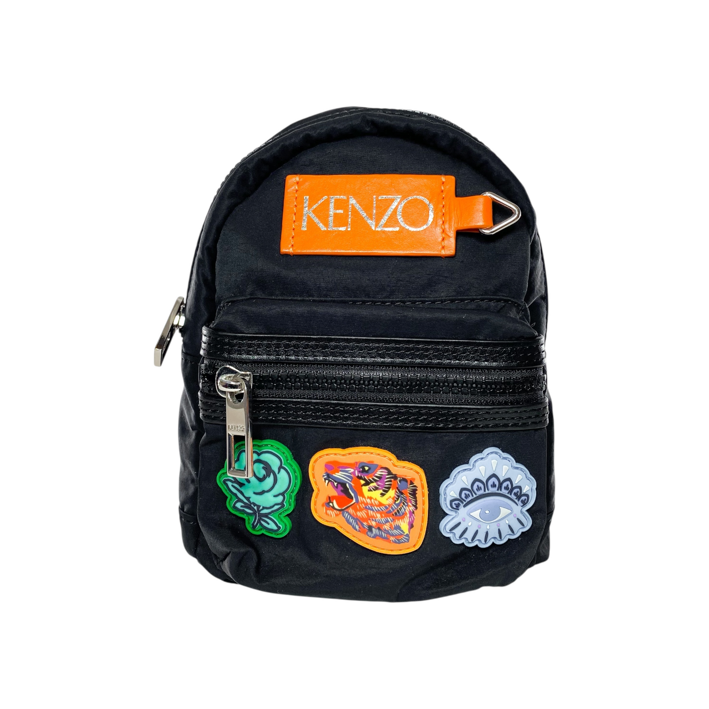 Kenzo Black Mini Patches Backpack
