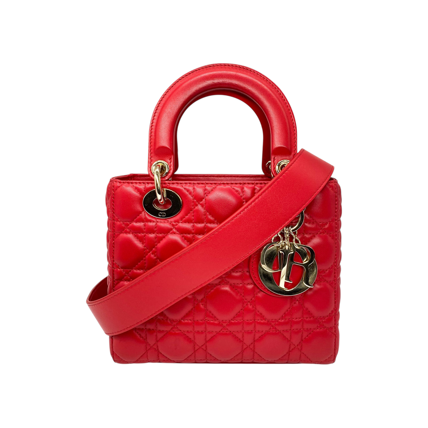 Dior Red Small My Lady Dior