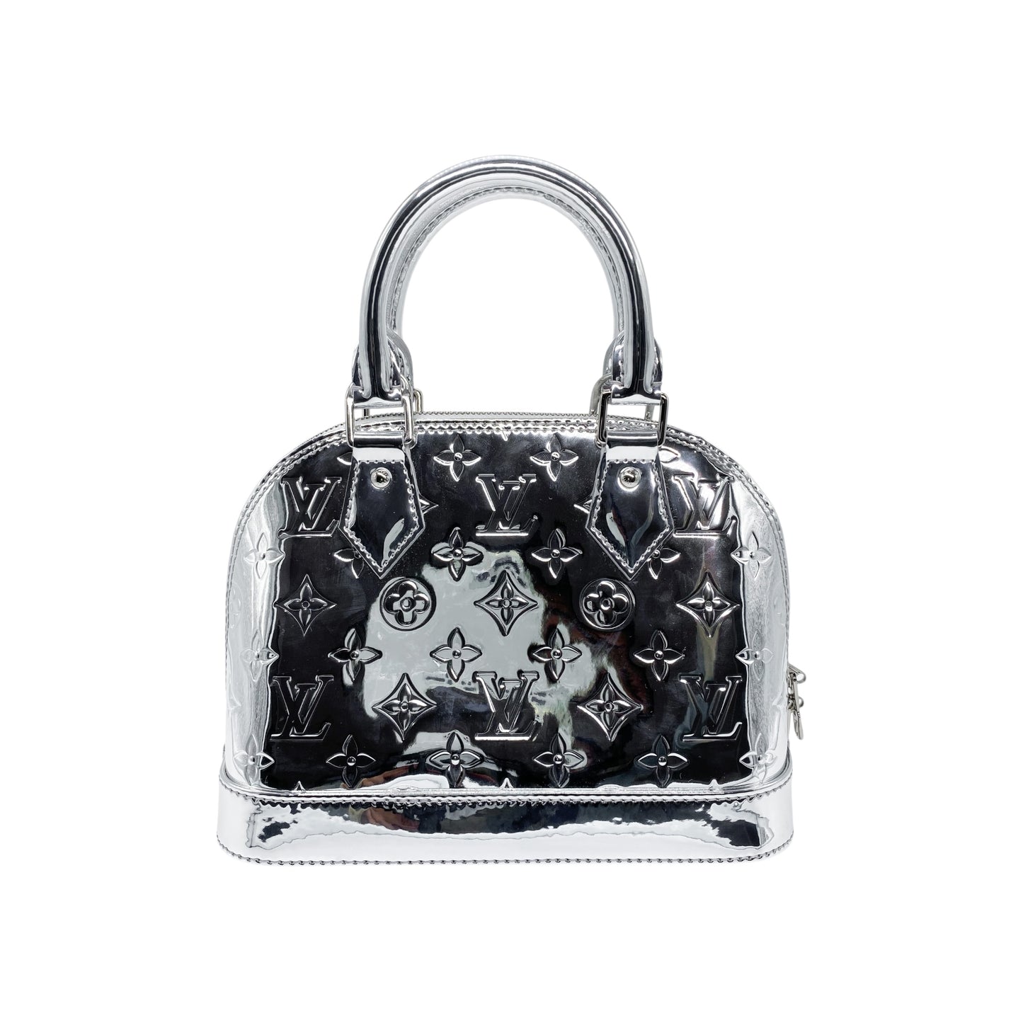Louis Vuitton Mirror Silver Alma BB