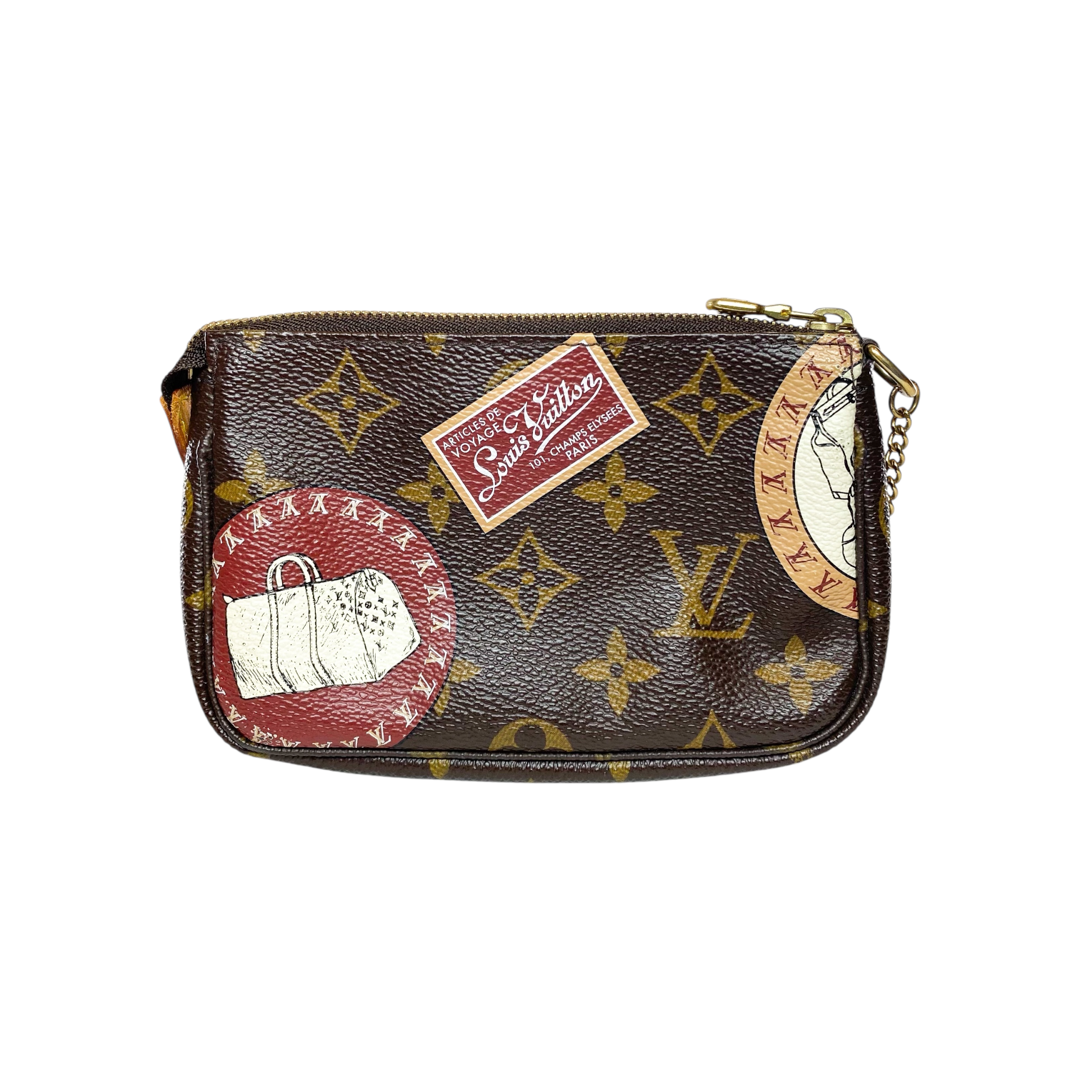 Louis Vuitton Monogram Patch Mini Pochette