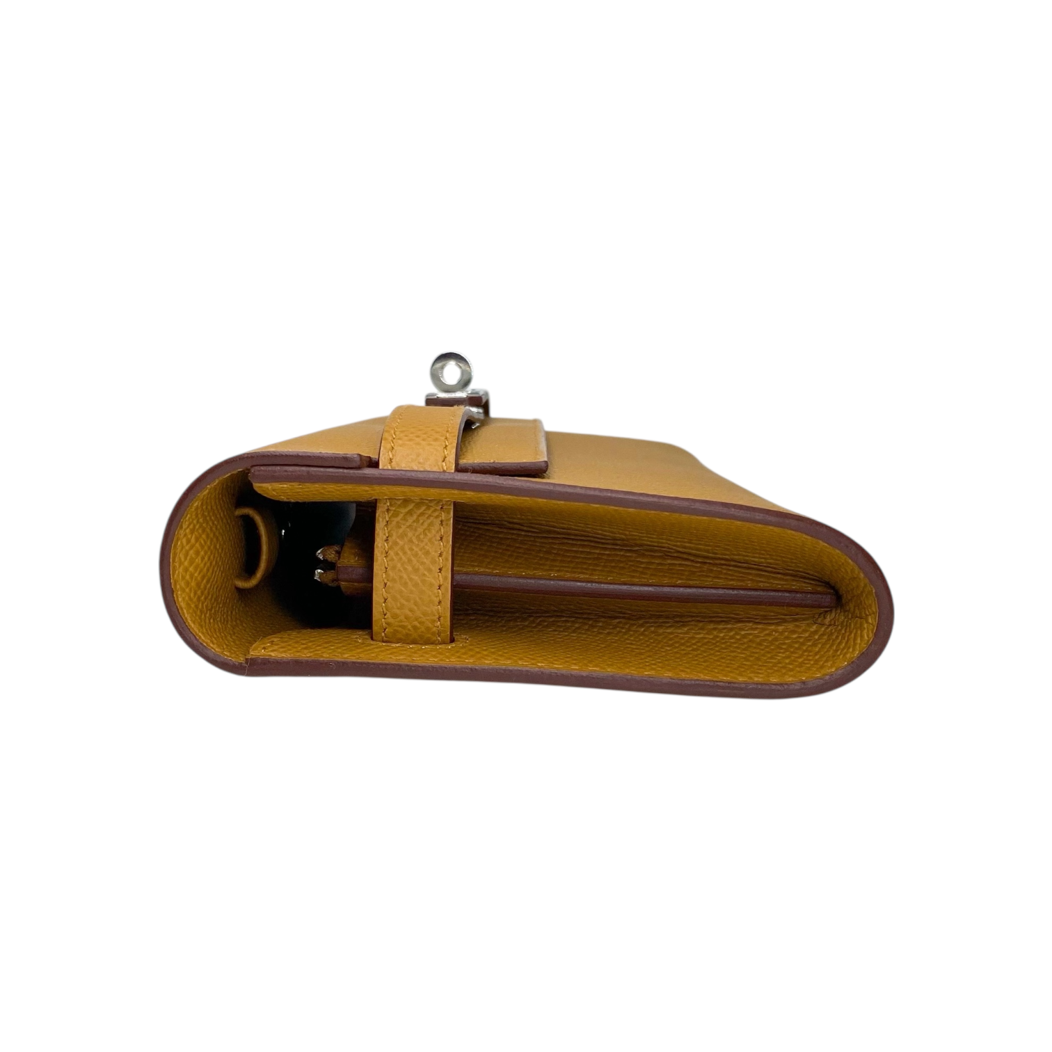Hermes Kelly To Go Sesame Epsom Palladium Hardware
