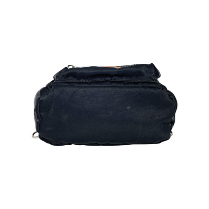 Kenzo Black Mini Patches Backpack