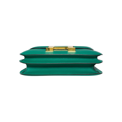 Hermes Constance 18 Vert Jade Epsom Gold Hardware