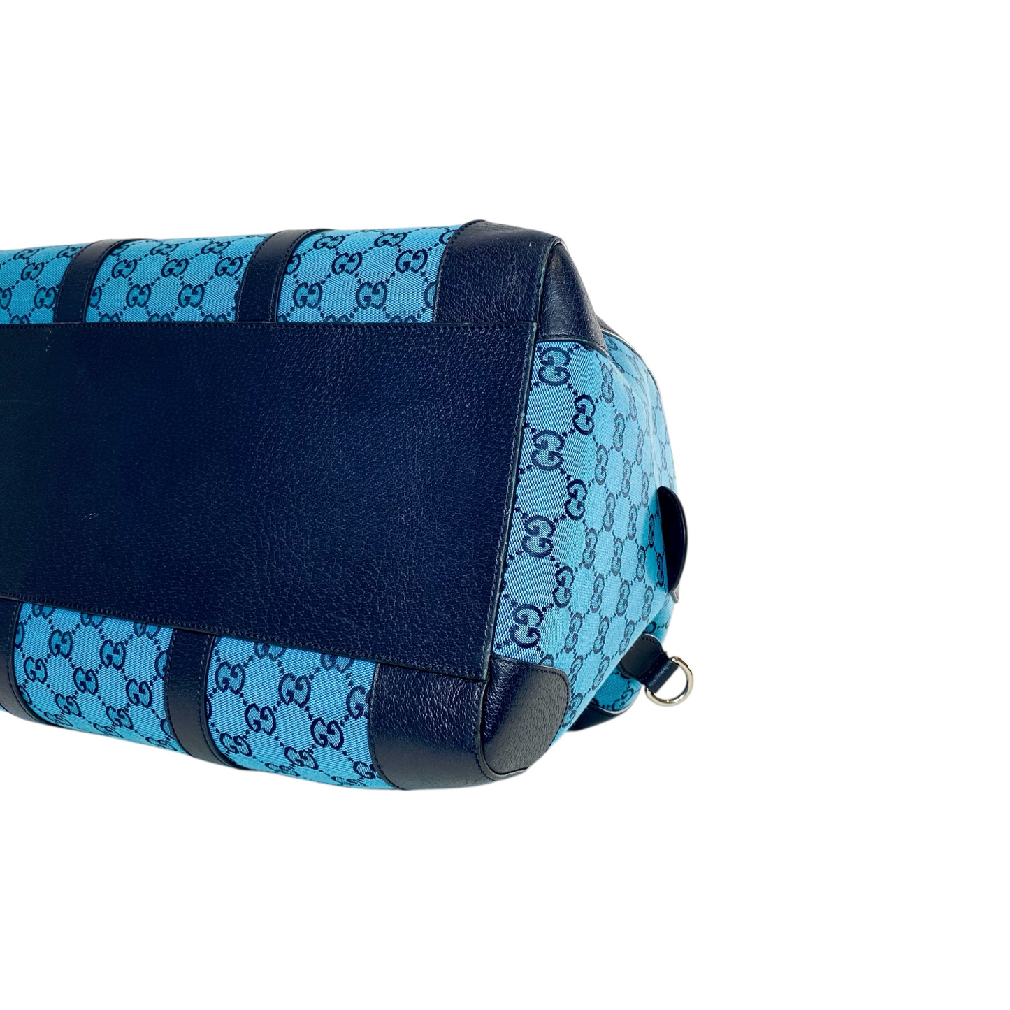 Gucci Aqua Navy Supreme Duffle