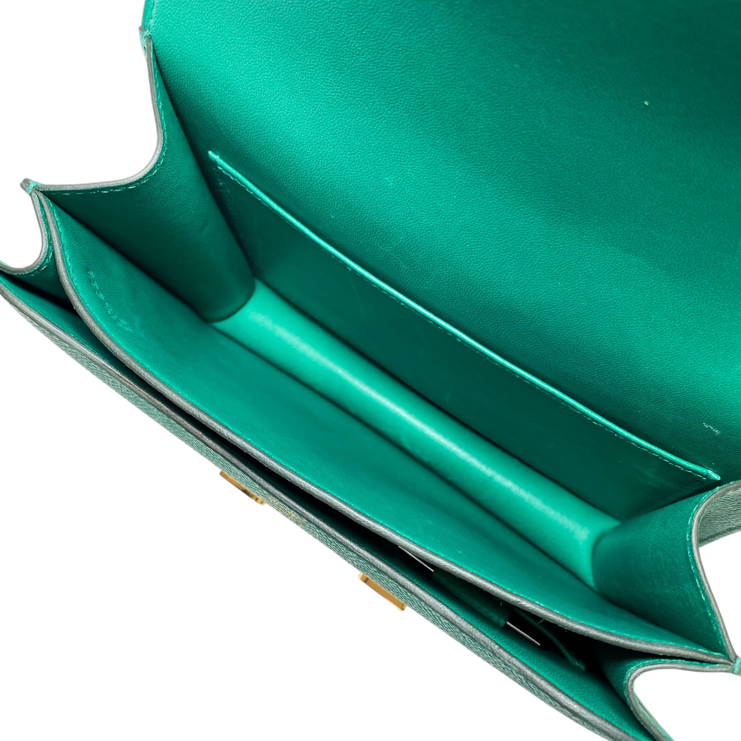 Hermes Constance 18 Vert Jade Epsom Gold Hardware