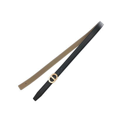 Hermes Black Etoupe Rivage Belt