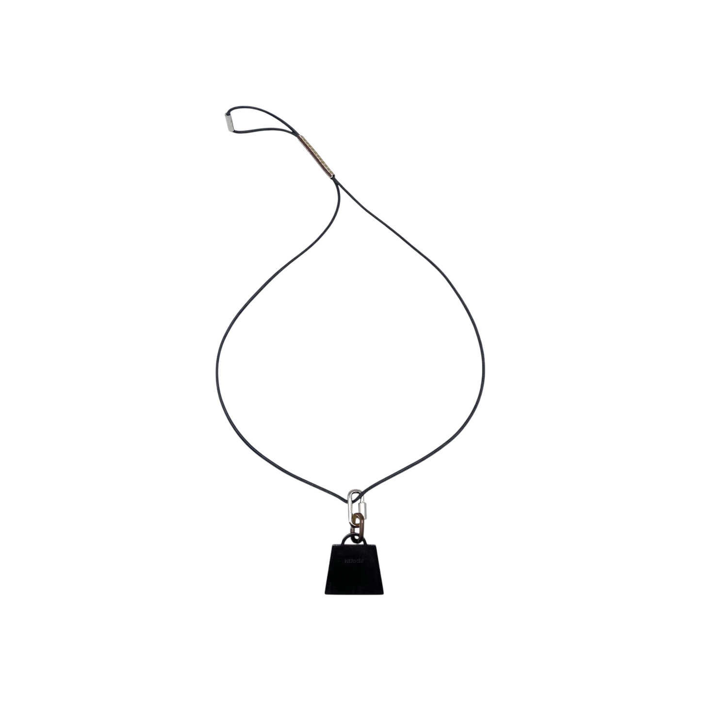 Hermes Multicolor Resin Kelly Bag Necklace