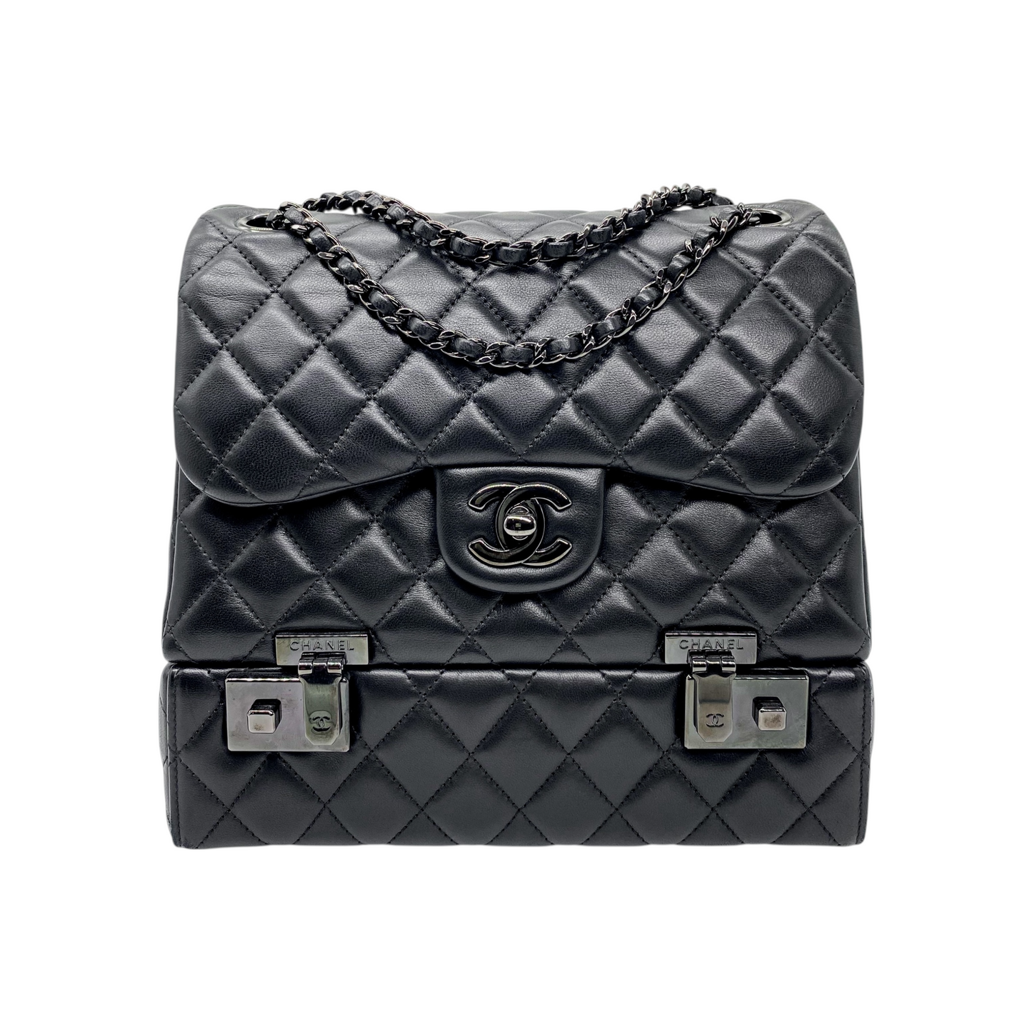 Chanel So Black Cockpit Flap Bag