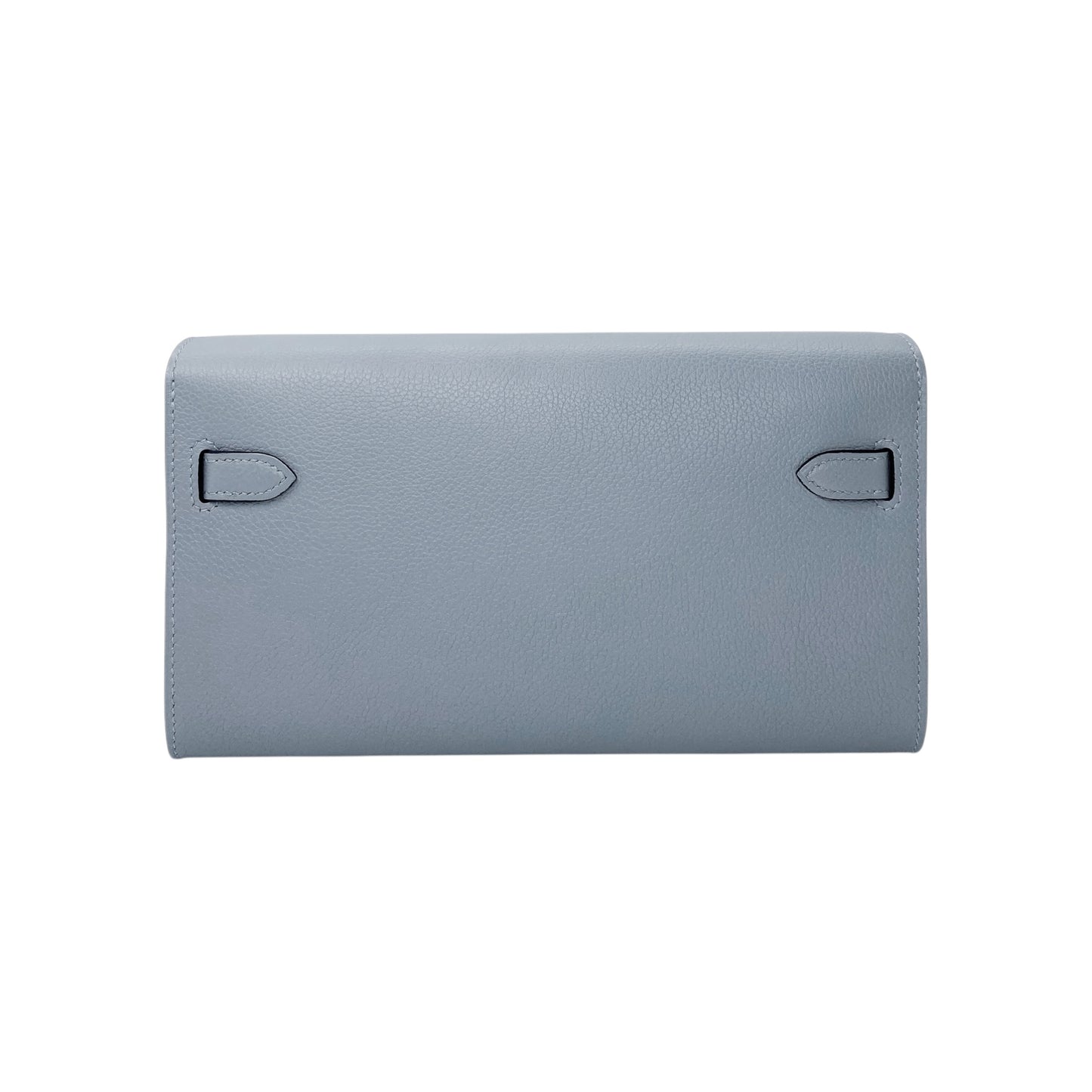 Hermes Kelly To Go Gris Pantin Evercolor Palladium Hardware