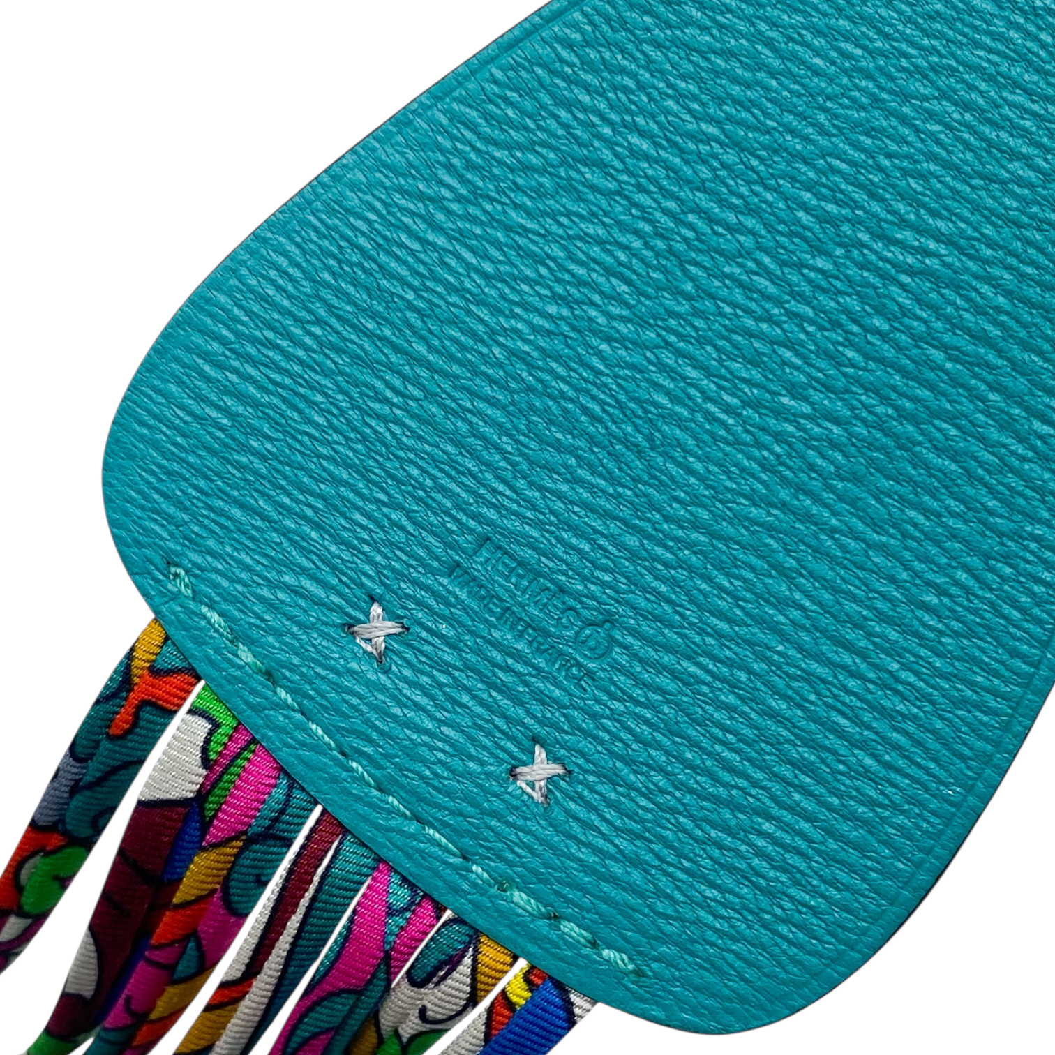Hermes Petite H Pink Squid Bag Charm