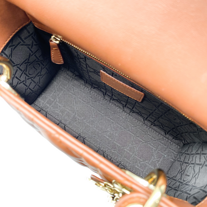 Dior Cognac Small My Lady Dior