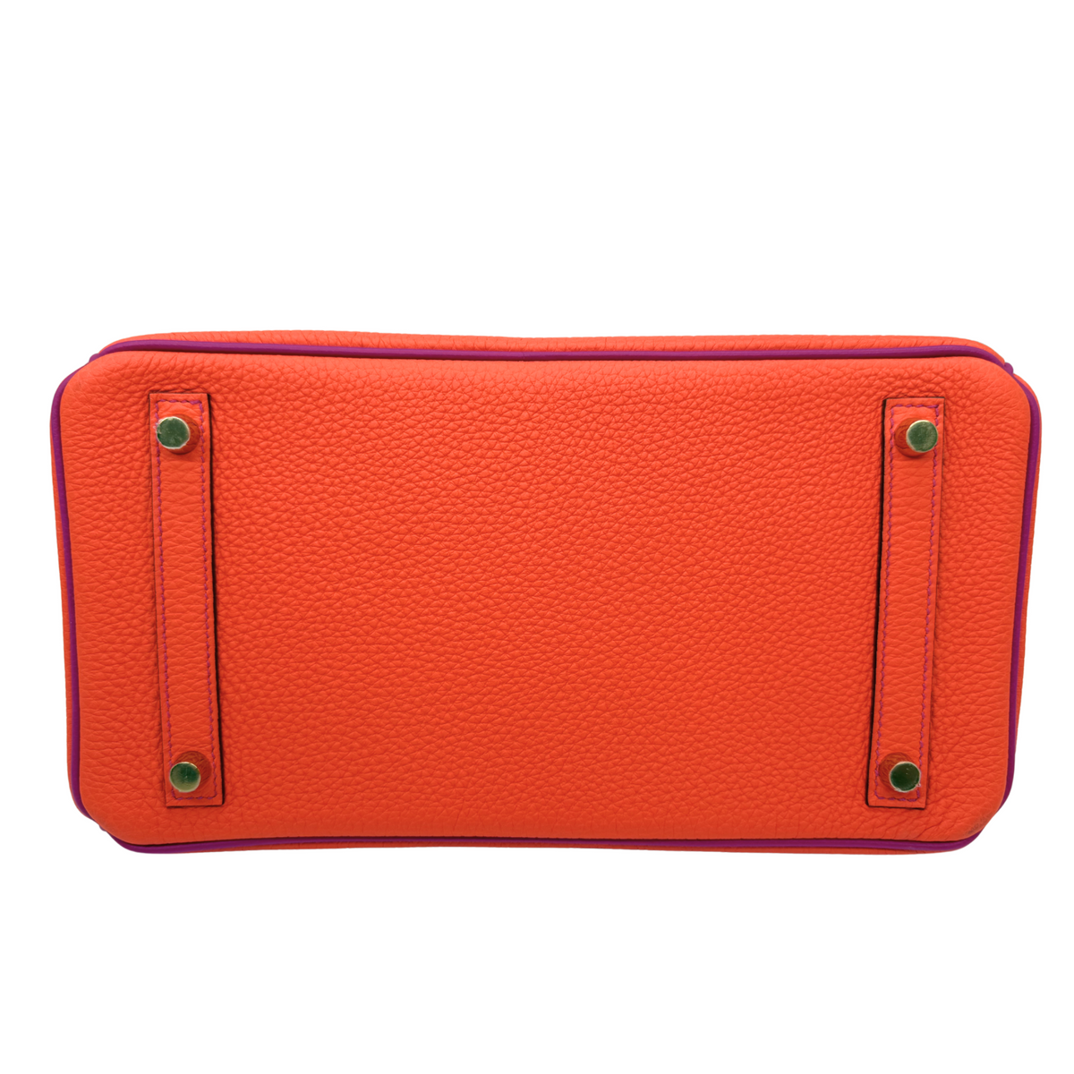 Hermes Birkin 30 HSS Orange Poppy/Anemone Togo Permabrass Hardware