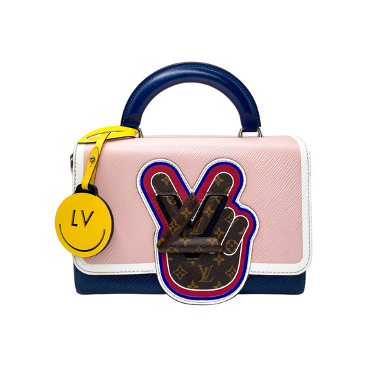 Louis Vuitton Multicolor Peace Love Twist Top Handle Bag