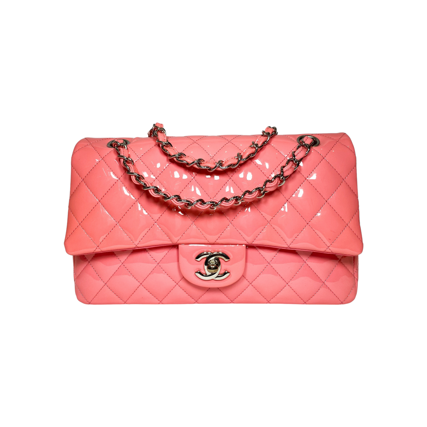 Chanel Pink Medium Double Flap Bag