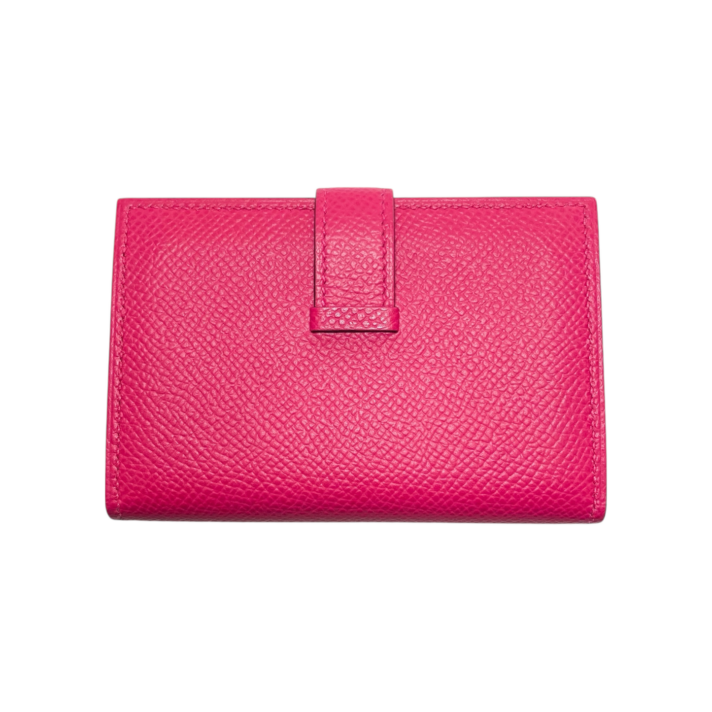 Hermes Framboise Bearn Compact Card Holder